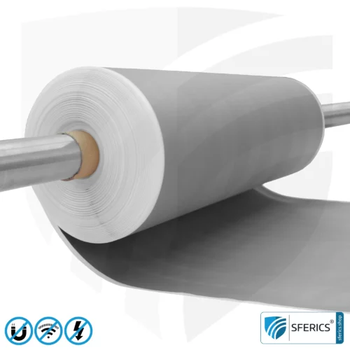 Magnetfeld Abschirmfolie MCL61 | Schirmdämpfung magnetische Wechselfelder mit 30 dB und Funkstrahlung HF bei 70 dB und höher | Wirkungsvoll gegen 5G! 6 Magnetfeld Abschirmfolie MCL61 | Schirmdämpfung magnetische Wechselfelder mit 30 dB und Funkstrahlung HF bei 70 dB und höher | Wirkungsvoll gegen 5G!