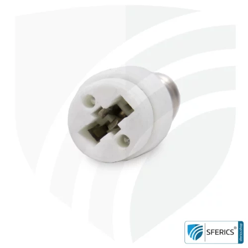 Universal Adapter Licht | G9 Sockel auf E14 Fassung