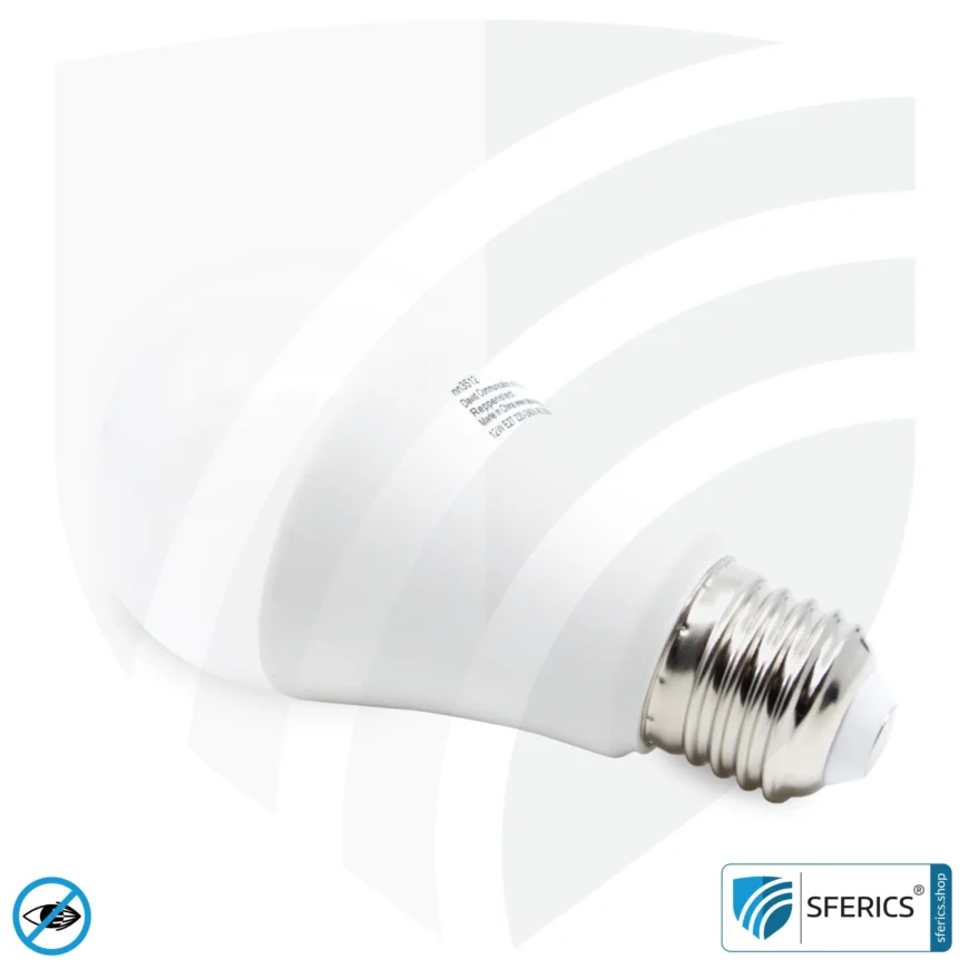 11 Watt LED Vollspektrum 3step | Dimmen ohne Dimmer: Hell wie 100 Watt (100 %), 50 % oder 15 %, 1000 Lumen | CRI 95 | flimmerfrei | Tageslicht | E27 | Business Qualität
