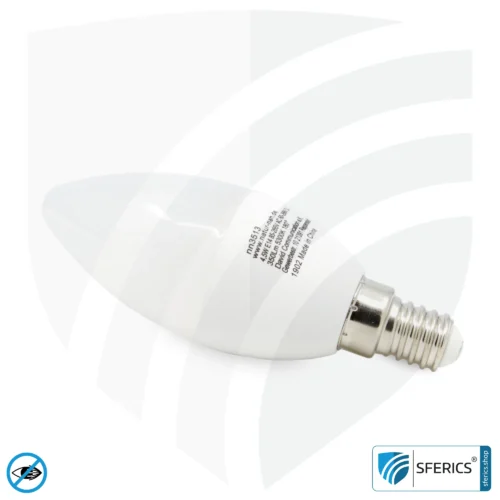 4,5 Watt LED Vollspektrum Kerze | Hell wie 45 Watt, 350 Lumen | CRI 95 | flimmerfrei | Tageslicht | E14 | Business Qualität