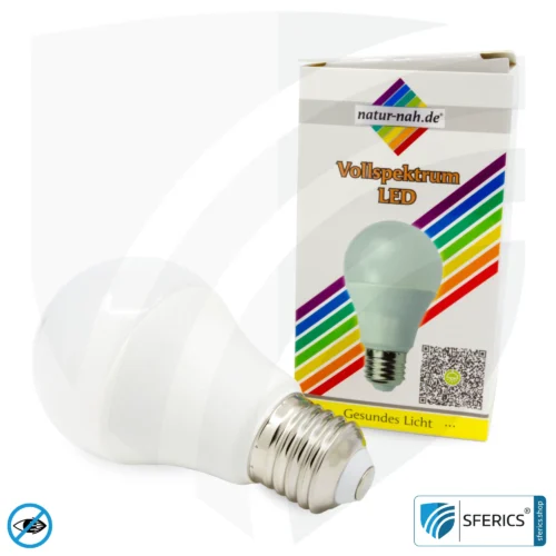 8 Watt LED Vollspektrum | Hell wie 60 Watt, 560 Lumen | CRI 95 | flimmerfrei | Tageslicht | E27 | Business Qualität 11 8 Watt LED Vollspektrum | Hell wie 60 Watt, 560 Lumen | CRI 95 | flimmerfrei | Tageslicht | E27 | Business Qualität