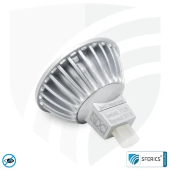 6 Watt LED Spot Vollspektrum | Hell wie 35 Watt, 450 Lumen | CRI 95 | dimmbar | flimmerfrei | Tageslicht | GU5.3 (MR16) | Business Qualität
