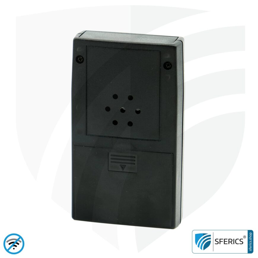 ACOUSTICOM 2 Elektrosmog Detektor | Breitband HF Messgerät für Einsteiger | Erkennung von EMF Funkstrahlung bis 8 GHz, inklusive 5G!