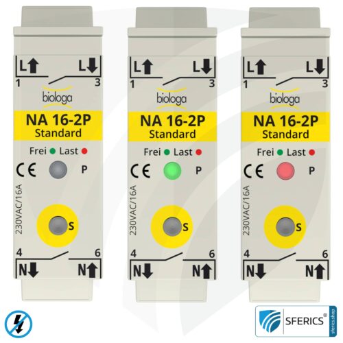 Netzabkoppler NA 16-2P Standard | zweipolige Abschaltung | selbstlernend, mit Touchsensor | inklusive LED Kontrollleuchte 13 Netzabkoppler NA 16-2P Standard | zweipolige Abschaltung | selbstlernend | inklusive LED Kontrollleuchte