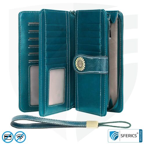 Geldbörse mit Anti RFID NFC Datenschutz | Modernes Portemonnaie für EC-Karte, Kreditkarte, ID-Karte, ... | Coole Designs für Männer und Frauen 14 Geldbörse mit Anti RFID NFC Datenschutz | Modernes Portemonnaie für EC-Karte, Kreditkarte, ID-Karte, ... | Coole Designs für Männer und Frauen