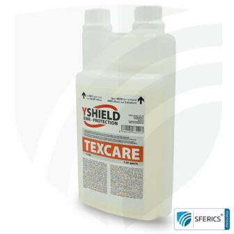 TEXCARE flüssiges Waschmittel | speziell entwickelt für Abschirmstoffe mit Silberfäden und Edelstahlgarnen