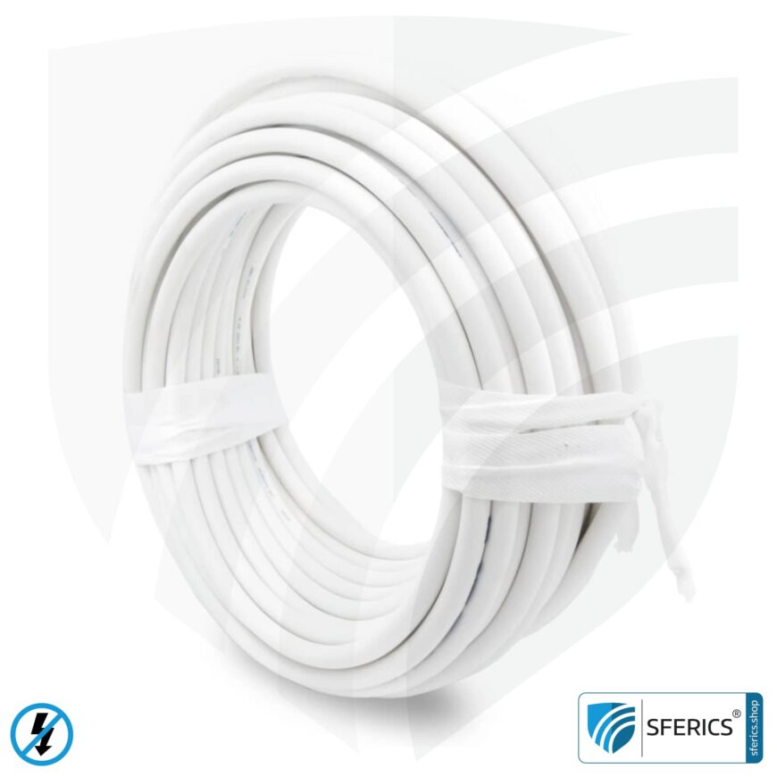 Kabelrolle mit geschirmtem Verlegekabel, 25 Meter