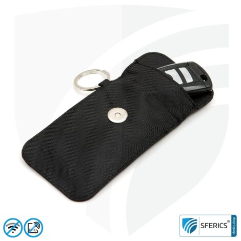 Autoschlüssel RFID Schutztasche CLASSIC | Schutz vor unbemerkter NFC Zugangscodeabfrage | Schutzhülle gegen Autodiebstahl bei Keyless-Go Systemen