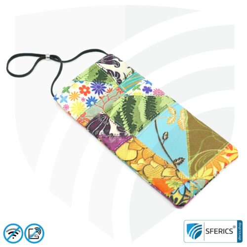 Handyhülle eWall für das Smartphone | Unikat im Design FLOWERPOWER | Anti Elektrosmog inkl. 5G | 3in1 Schutz inkl. RFID Blocker | Handytasche für iPhone, Android, ... 28 Handyhülle eWall für das Smartphone | Unikat im Design FLOWERPOWER | Anti Elektrosmog inkl. 5G | 3in1 Schutz inkl. RFID Blocker | Handytasche für iPhone, Android, ... | XXL