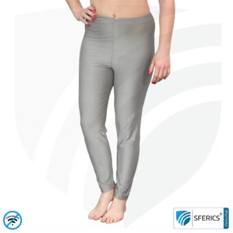 Abschirmender Unterhose, lang | Schutz bis 50 dB vor HF Elektrosmog (Handy, WLAN, LTE) | Ideal für elektrosensible Menschen | Wirkungsvoll gegen 5G!