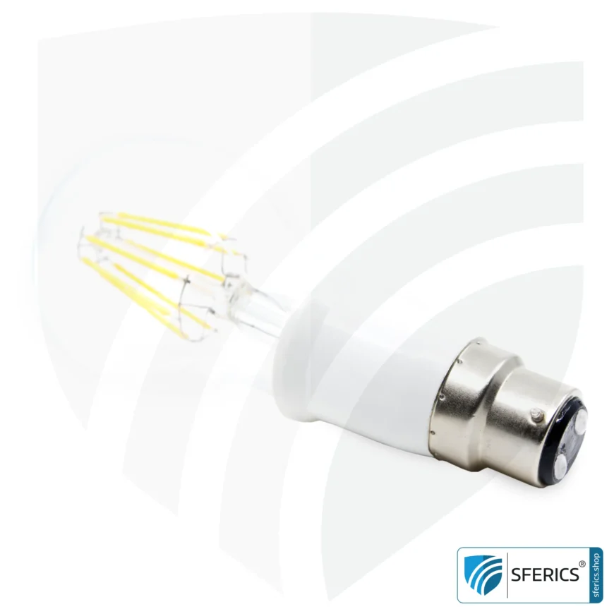 Universal Adapter Leuchtmittel | E27 Leuchtmittel auf B22 Bajonett Sockel