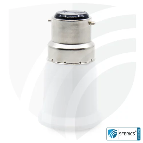 Universal Adapter Leuchtmittel | E27 Leuchtmittel auf B22 Bajonett Sockel 19 Universal Adapter Leuchtmittel | E27 Leuchtmittel auf B22 Bajonett Sockel