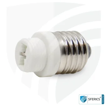 Universal Adapter Leuchtmittel | G9 Leuchtmittel in E27 Fassung