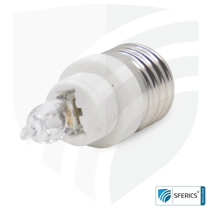 Universal Adapter Leuchtmittel | G9 Leuchtmittel in E27 Fassung