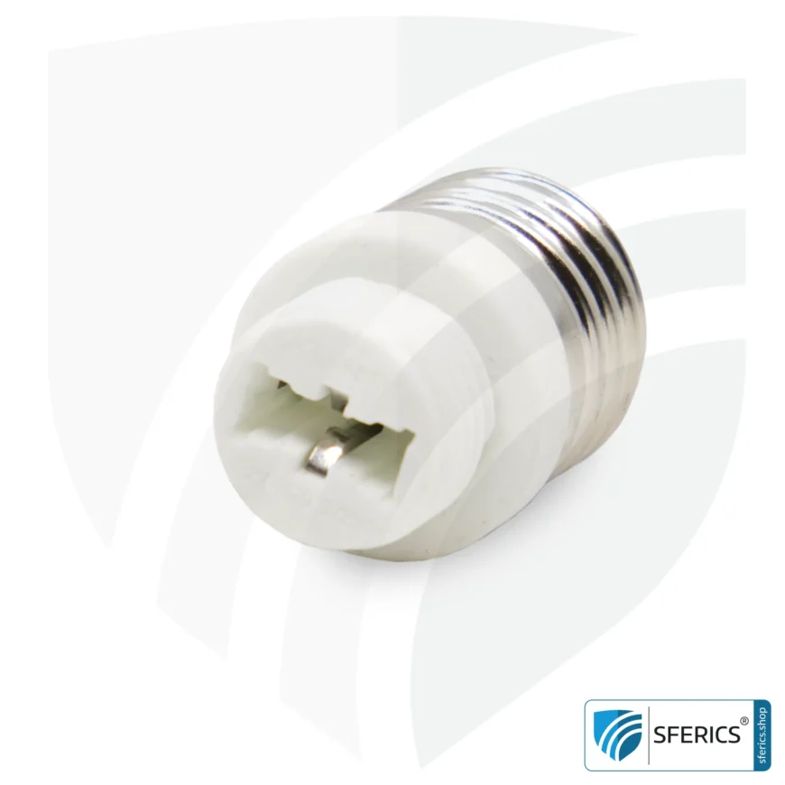 Universal Adapter Leuchtmittel | G9 Leuchtmittel in E27 Fassung