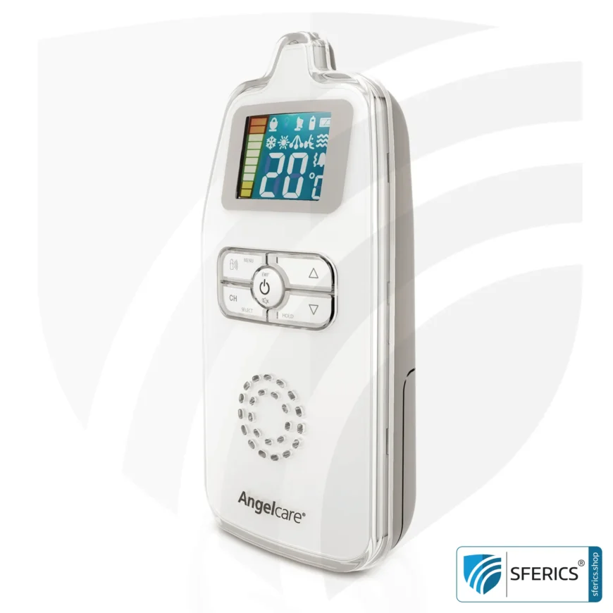 Angelcare 423-D Audio Babyphone | strahlungsarm durch maximale Reduktion von Elektrosmog EMF
