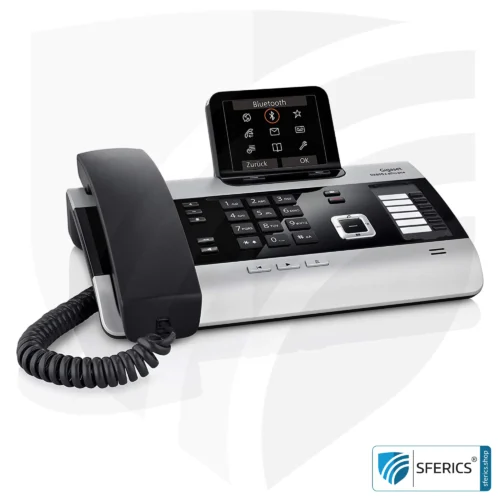 GIGASET DX800A Telefon, kabelgebunden | strahlungarm durch ECO DECT+ | analog, digital, VoIP (SIP) | mit Anrufbeantworter 8 GIGASET DX800A Telefon, kabelgebunden | strahlungarm durch ECO DECT+ | analog, digital, VoIP, Anrufbeantworter