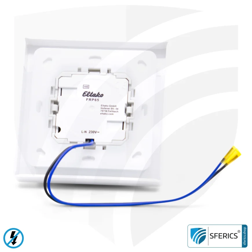 Aufputzrepeater RP-NA16-AP | Repeater zur Montage auf Installationsdose | LEVEL 2 | Masterschalter Set-Up | baubiologische Funktechnik nach EnOcean Standard