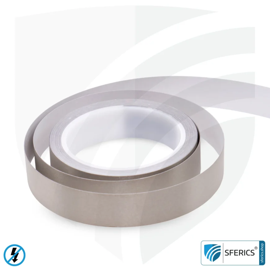Erdungsband GSX, selbstklebend | Erdung von Abschirmfarbe, Abschirmgewebe, Abschirmvlies, usw.