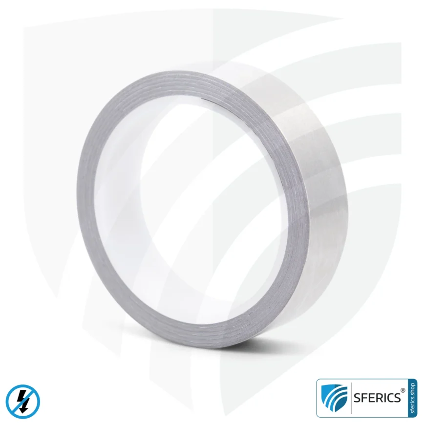 Erdungsband GSX, selbstklebend | Erdung von Abschirmfarbe, Abschirmgewebe, Abschirmvlies, usw.