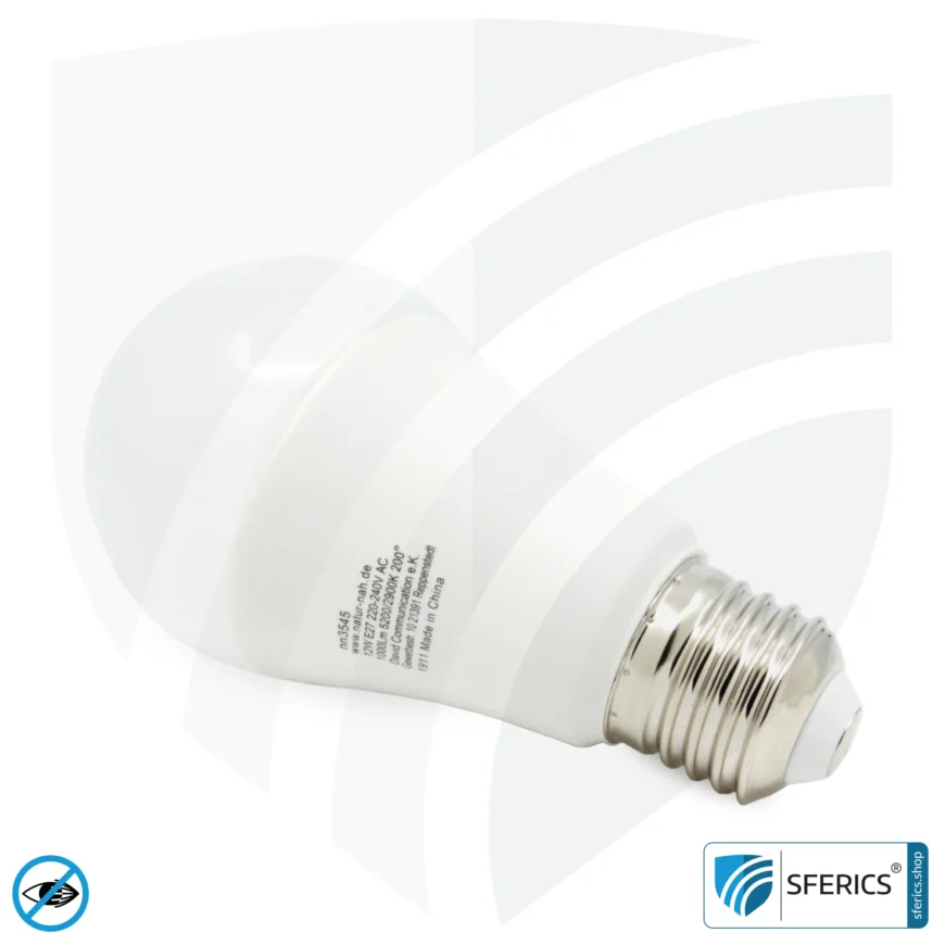 8 Watt LED Vollspektrum DuoLight | 3 Lichtfarben auf Klick: Tageslicht + Warmlicht + Neutrallicht, 700 Lumen | CRI 95 | flimmerfrei | E27 | Business Qualität