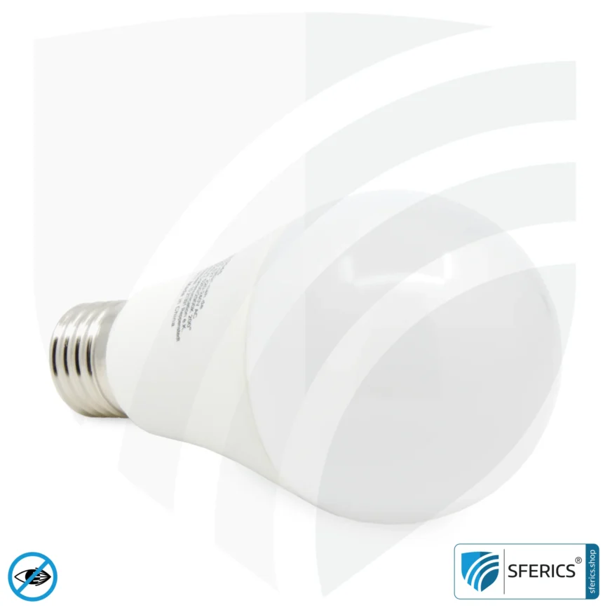 8 Watt LED Vollspektrum DuoLight | 3 Lichtfarben auf Klick: Tageslicht + Warmlicht + Neutrallicht, 700 Lumen | CRI 95 | flimmerfrei | E27 | Business Qualität