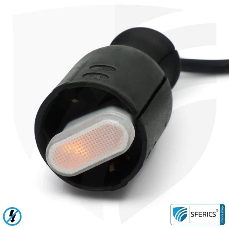 LED Kontrolllampe | einfache Kontrolle der Stromkreis-Abschaltung durch den Netzabkoppler (Netzfreischalter) bzw. Masterschalter