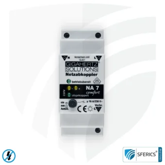 Netzfreischalter NA7 comfort | inklusive Prüf-LED und Netzfilter x21