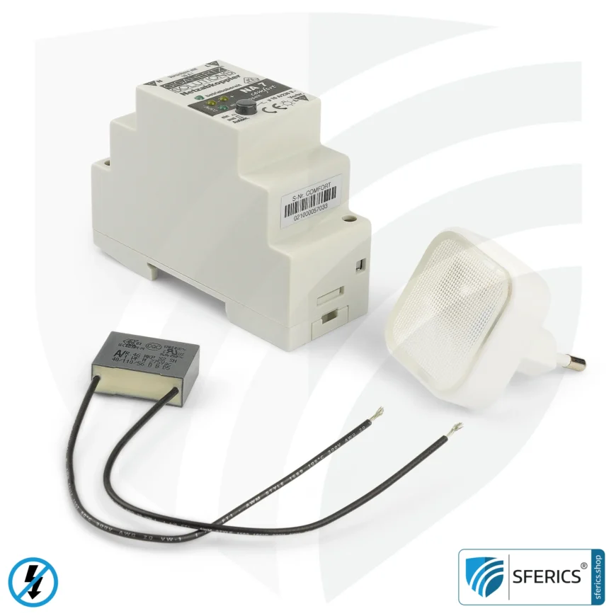 Netzfreischalter NA7 comfort | inklusive Prüf-LED und Netzfilter x21