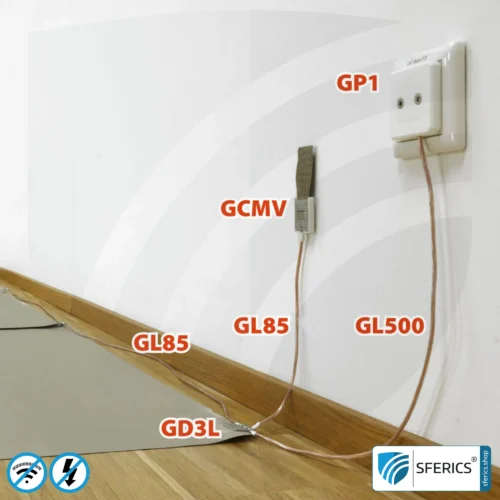 Abschirmende Bodenunterlage HNG80 | HF Schirmdämpfung gegen Elektrosmog bis zu 88 dB | Set inkl. Erdungszubehör NF | Wirkungsvoll gegen 5G! 10 Abschirmende Bodenunterlage HNG80 | HF Schirmdämpfung gegen Elektrosmog bis zu 88 dB | Set inkl. Erdungszubehör NF | Wirkungsvoll gegen 5G!