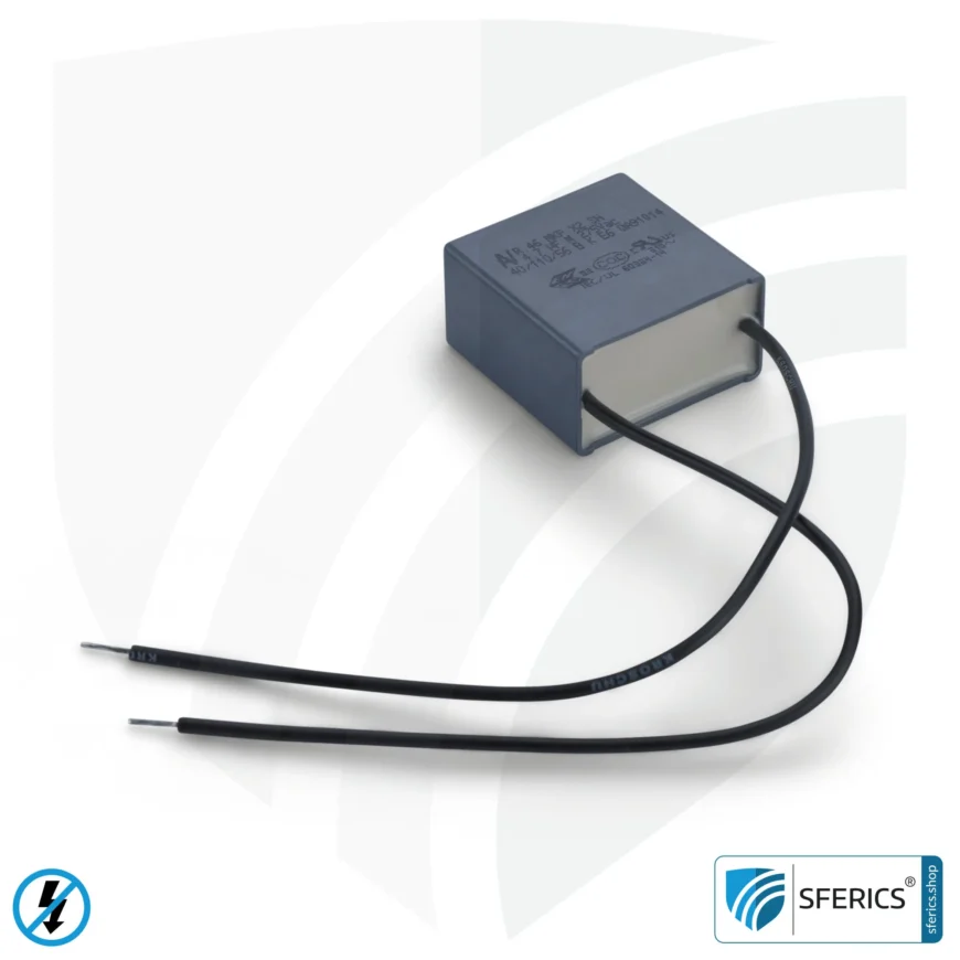 Netzfilter X25 4,7 µF | Kapazitätsfilter gegen Dirty Electricity