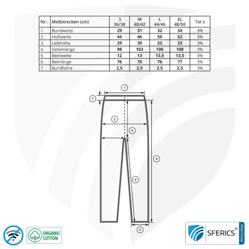 Abschirmende ANTIWAVE Leggings für Damen | Schutz bis zu 30 dB vor HF Elektrosmog (Handy, WLAN, LTE) | Ideal für elektrosensible Menschen