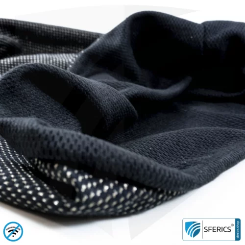 ANTIWAVE abschirmende Mütze Beany | Schutz vor Elektrosmog HF mit Wirkungsgrad bis 99,9 % (Handy, WLAN, LTE) | 5G ready!