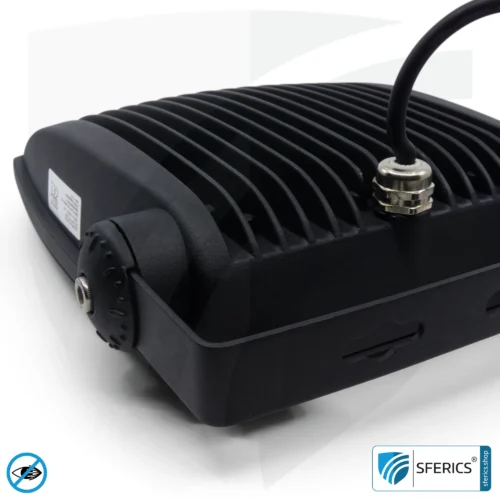 LED Fluter mit Haltebügel, schwarz | 35 Watt Vollspektrum Tageslicht | Schutzklasse IP65 | 3000 Lumen | flimmerfrei | CRI 95 | ideal für große natürliche Helligkeit in großen Räumen bzw. als indirekter Deckenfluter 17 LED Fluter mit Haltebügel, schwarz | 35 Watt Vollspektrum Tageslicht | Schutzklasse IP65 | 3000 Lumen | flimmerfrei | CRI 95 | ideal für große natürliche Helligkeit in großen Räumen bzw. als indirekter Deckenfluter