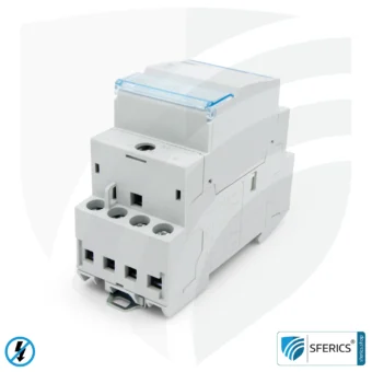 Hilfsrelais ESC 425S | Netzfreischaltung von 3~ Phasen Verbrauchern, mehrere Stromkreise, ... | Erweiterung des Feldfreischalters NA 16-1P Funk | Masterschalter Set-Up