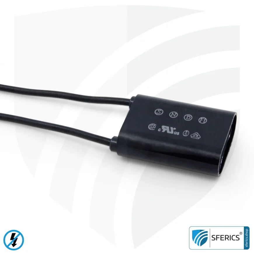 RC Netzwerk XEBI1201 | RC-Glied für das Hilfsrelais ESC 425S | Zur Verhinderung von Störeinflüssen | Masterschalter Set-Up