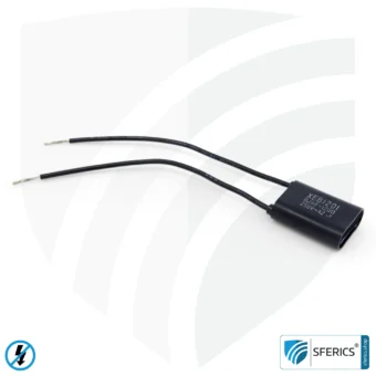 RC Netzwerk XEBI1201 | RC-Glied für das Hilfsrelais ESC 425S | Zur Verhinderung von Störeinflüssen | Masterschalter Set-Up