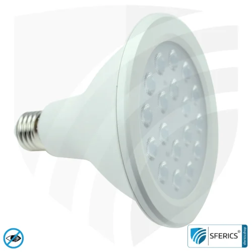 PAR38 LED Vollspektrum Strahler mit 14,5 Watt | Hell wie 130 Watt, 1280 Lumen | Pflanzenlampe | CRI 98 | flimmerfrei | Tageslicht | E27 | Business Qualität