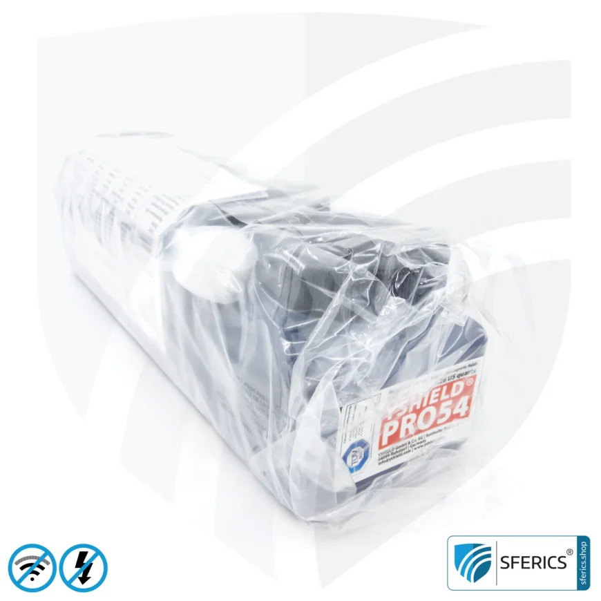 Musterset Abschirmfarben HF | Schutz vor Elektrosmog EMF mit jeweils 250 ml Füllmenge | TÜV SÜD zertifiziert | Perfekt für Materialtests in der Praxis vor dem Kauf