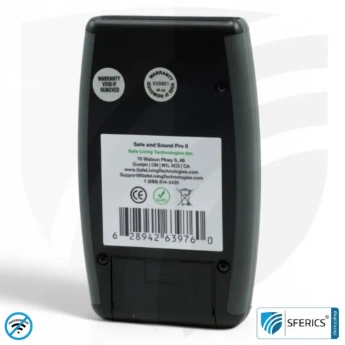 SAFE AND SOUND PRO 2 Elektrosmog Detektor | Einzigartiger Messbereich bis 3.180.000 µW/m² | Semiprofi Breitband HF Messgerät für Einsteiger | Erkennung von EMF Funkstrahlung bis 8 GHz, inklusive 5G! | Modell 2025