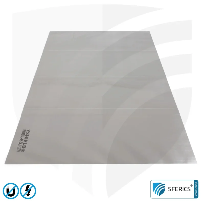 Magnetfeld Abschirmplatte M6L-85 | 80 x 55 cm | sechslagig, laminiert und hoch widerstandsfähig